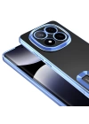 Xiaomi Redmi Note 14 Pro 4G Kılıf Kamera Korumalı Logo Gösteren Redclick Omega Kapak
