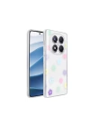 Xiaomi Redmi Note 14 Pro 4G Kılıf Şeffaf Figürlü Redclick Folk Sert Kapak