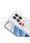 Xiaomi Redmi Note 14 Pro 4G Kılıf Şeffaf Figürlü Redclick Folk Sert Kapak