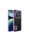 Xiaomi Redmi Note 14 Pro Plus Kılıf Kamera Korumalı Logo Gösteren Redclick Omega Kapak