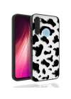 Xiaomi Redmi Note 8 Kılıf Desenli Kamera Korumalı Parlak Redclick Nora Kapak
