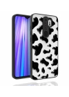 Xiaomi Redmi Note 8 Pro Kılıf Desenli Kamera Korumalı Parlak Redclick Nora Kapak