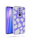 Xiaomi Redmi Note 8 Pro Kılıf Desenli Kamera Korumalı Parlak Redclick Nora Kapak