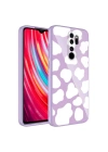 Xiaomi Redmi Note 8 Pro Kılıf Kamera Korumalı Desenli Sert Silikon Redclick Epoksi Kapak