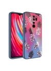 Xiaomi Redmi Note 8 Pro Kılıf Kamera Korumalı Desenli Sert Silikon Redclick Epoksi Kapak