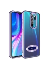 Xiaomi Redmi Note 8 Pro Kılıf Kamera Korumalı Logo Gösteren Redclick Omega Kapak