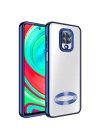 Xiaomi Redmi Note 9 Pro Kılıf Kamera Korumalı Logo Gösteren Redclick Omega Kapak