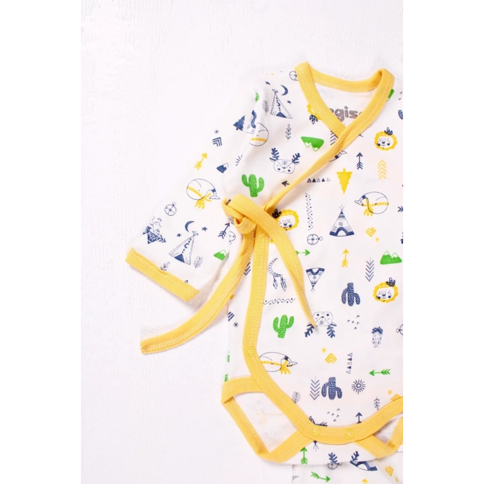 Kruvaze Bağlamalı Camp Desenli 2li Erkek Takım