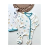 Zürafa Nakışlı Erkek Bebek 4lü Tulum Seti