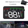 3.5 İnç HUD Head Up Display OBD2 Dijital Araç Hız Göstergesi Ön Cam Projektörü