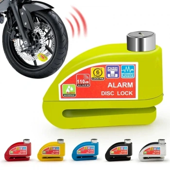 Trend Store Alarmlı Disk Fren Kilidi Motosiklet Scooter Bisiklet ATV İçin Sesli Güvenlik Alarmı
