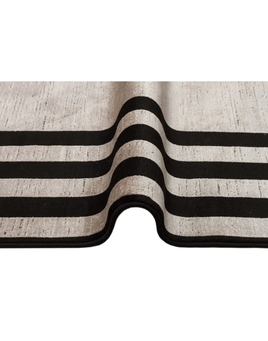 LUGANO HALI 0145 Art Deco Modern Bordürlü Yüksek Kalite Sık Dokuma Salon Halısı