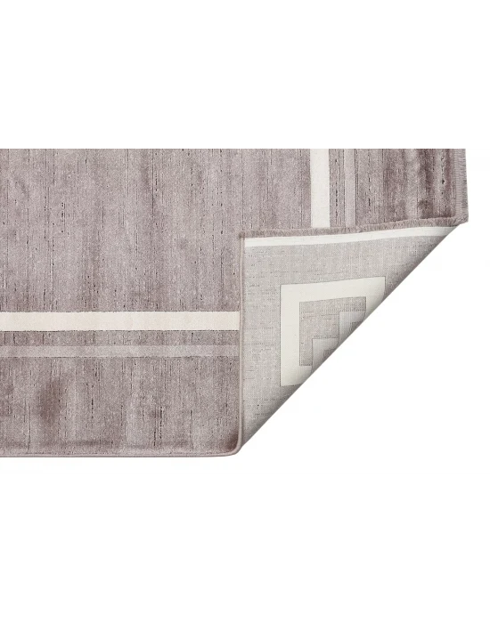 LUGANO HALI 0152 Art Deco Modern Bordürlü Yüksek Kalite Sık Dokuma Salon Halısı