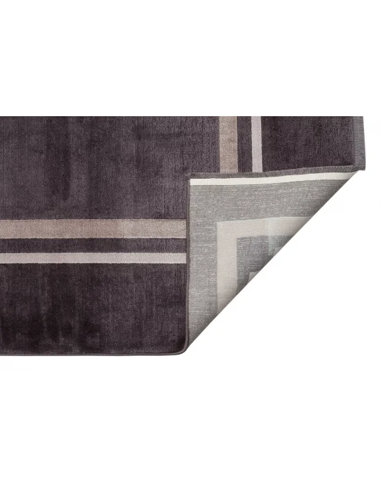 LUGANO HALI 0159 Art Deco Modern Bordürlü Yüksek Kalite Sık Dokuma Salon Halısı