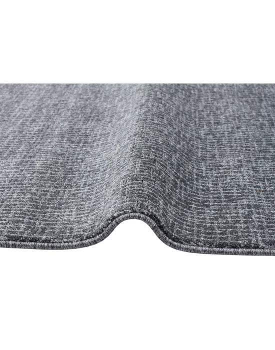 LOTTO HALI 0057 Hav Toz Vermez Modern Sade Desenli Makine Halısı