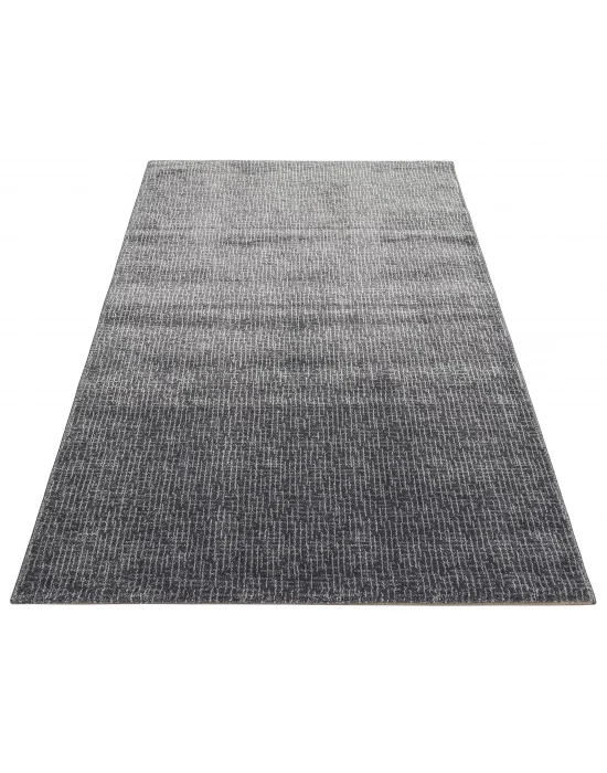 LOTTO HALI 0057 Hav Toz Vermez Modern Sade Desenli Makine Halısı