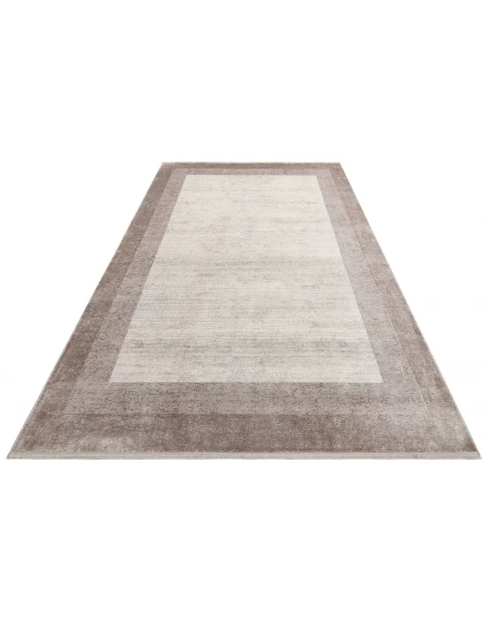 LUGANO HALI 0190 Art Deco Modern Bordürlü Yüksek Kalite Sık Dokuma Salon Halısı