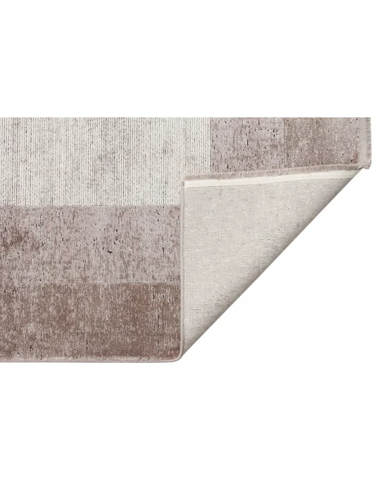 LUGANO HALI 0190 Art Deco Modern Bordürlü Yüksek Kalite Sık Dokuma Salon Halısı