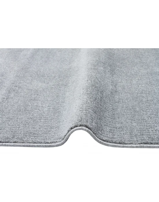 LOTTO HALI 0090 Hav Toz Vermez Modern Sade Desenli Makine Halısı