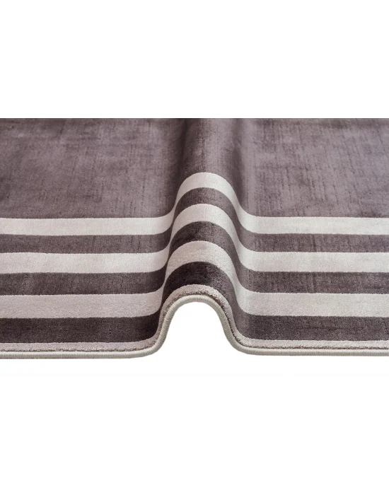 LUGANO HALI 0064 Art Deco Modern Bordürlü Yüksek Kalite Sık Dokuma Salon Halısı