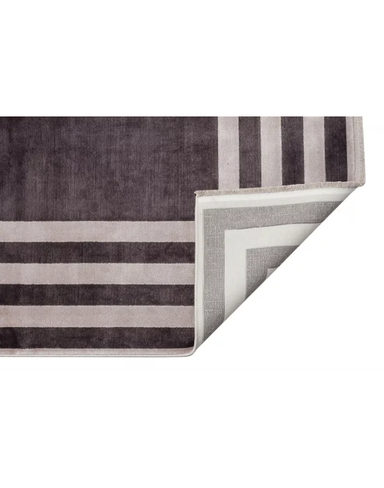 LUGANO HALI 0064 Art Deco Modern Bordürlü Yüksek Kalite Sık Dokuma Salon Halısı