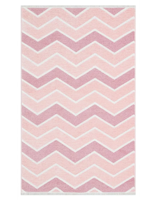 NOA KILIM 0236 Yıkanabilir Çift Taraflı Yumuşak Dokulu İnce Çocuk-Bebek Odası Halısı