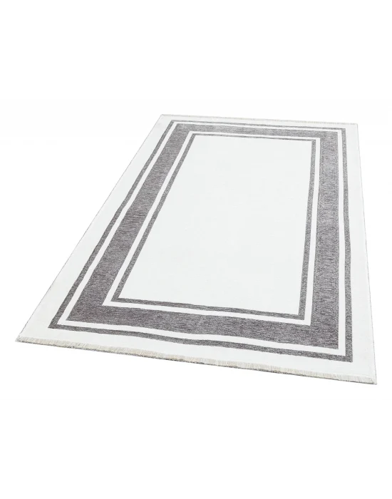 NOA KILIM 0256 Hav Toz Vermez Yıkanabilir Çift Taraflı İnce Modern İskandinav Kilim