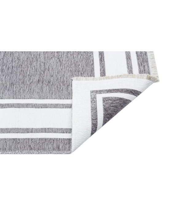 NOA KILIM 0256 Hav Toz Vermez Yıkanabilir Çift Taraflı İnce Modern İskandinav Kilim