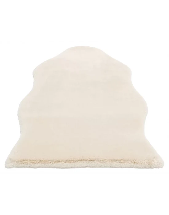 MOLLIS POST 0006 Yumuşak Dokulu Uzun Tüylü Yıkanabilir Tavşan Postu