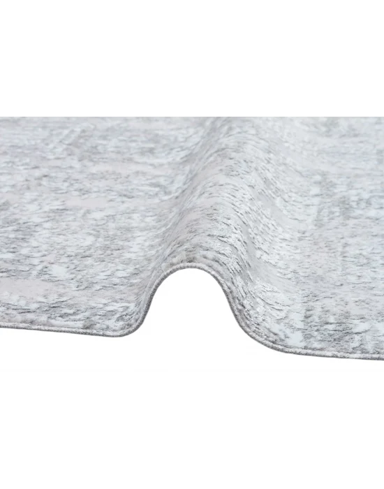 SATEEN HALI 0123 Hav Toz Vermez Yıkanabilir Kaymaz İnce Dokuma Modern Halı