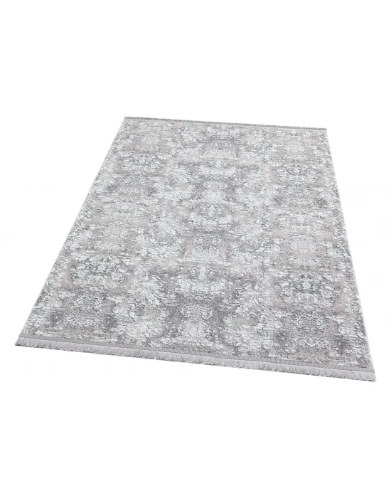 SATEEN HALI 0123 Hav Toz Vermez Yıkanabilir Kaymaz İnce Dokuma Modern Halı