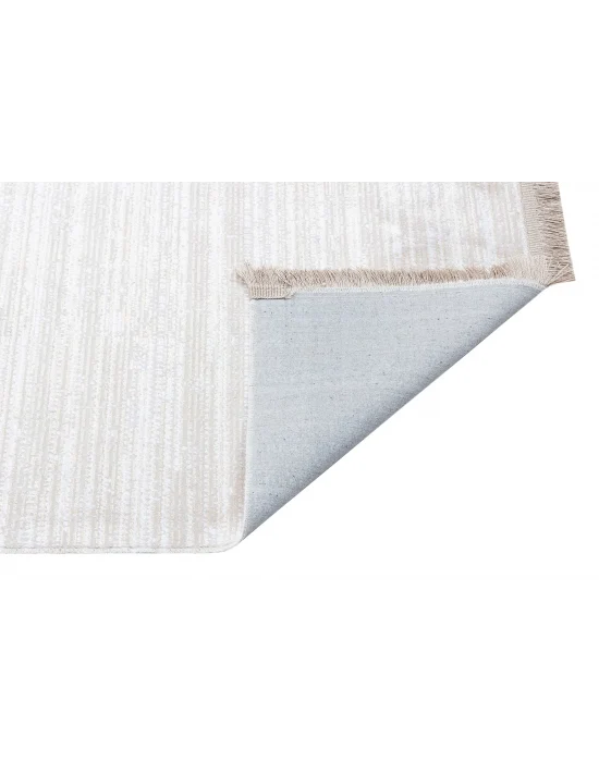 SATEEN HALI 0227 Hav Toz Vermez Yıkanabilir Kaymaz İnce Dokuma Modern Halı