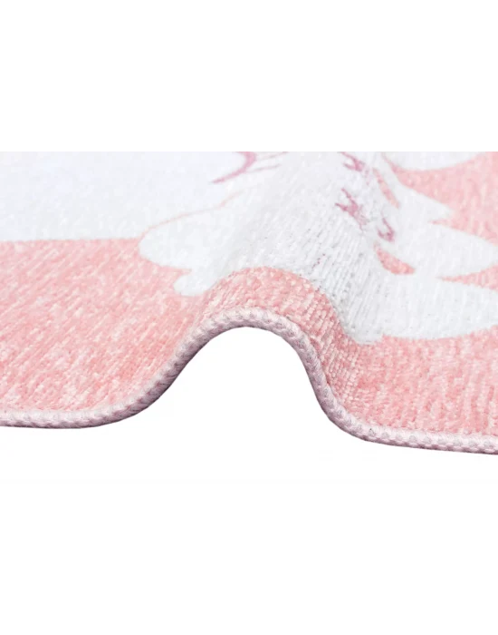 NOA BABY HALI 0007 Yıkanabilir Çift Taraflı Yumuşak Dokulu İnce Çocuk-Bebek Odası Halısı