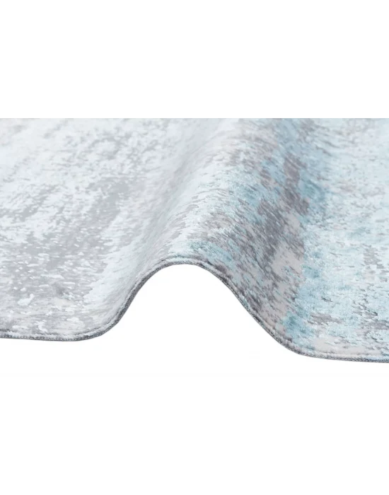 SATEEN HALI 0270 Hav Toz Vermez Yıkanabilir Kaymaz İnce Dokuma Modern Halı