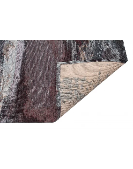 SMART HALI 0373 Kolay Kullanımlı Çok Renkli Modern İnce Dokuma Halı