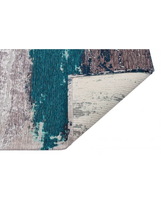 SMART HALI 0457 Kolay Kullanımlı Çok Renkli Modern İnce Dokuma Halı