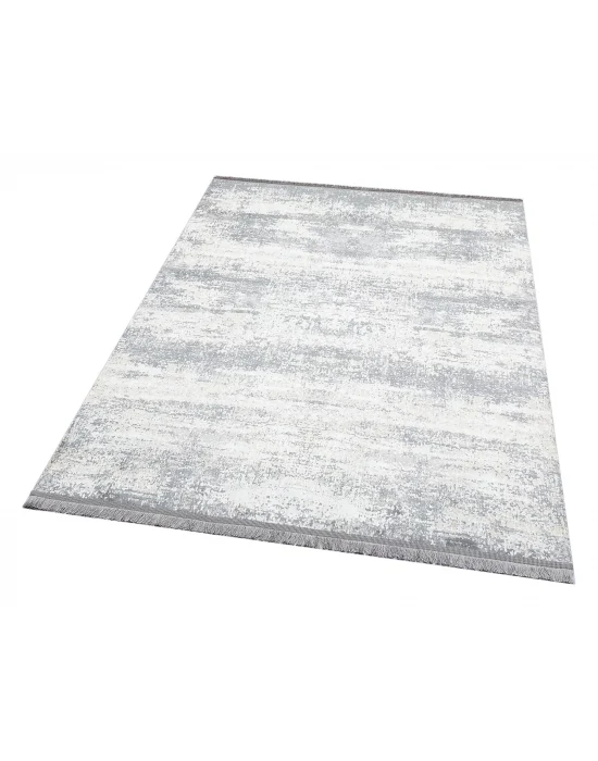 SATEEN HALI 0097 Hav Toz Vermez Yıkanabilir Kaymaz İnce Dokuma Modern Halı