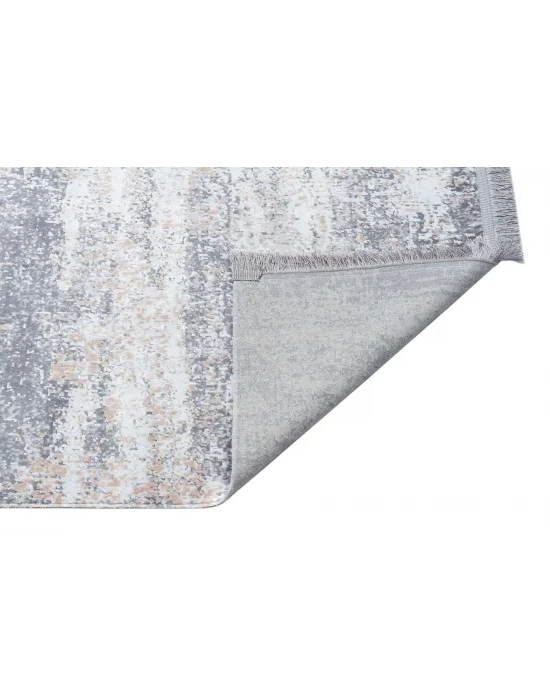 SATEEN HALI 0097 Hav Toz Vermez Yıkanabilir Kaymaz İnce Dokuma Modern Halı