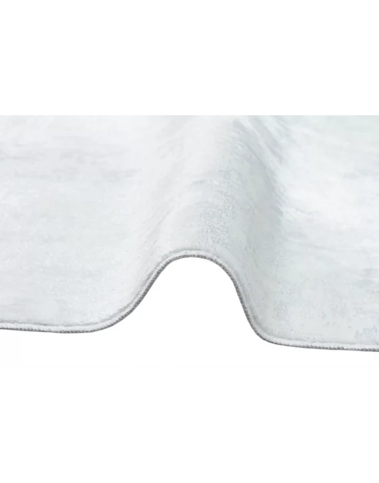 SATEEN HALI 0201 Hav Toz Vermez Yıkanabilir Kaymaz İnce Dokuma Modern Halı