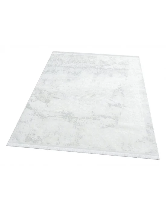 SATEEN HALI 0201 Hav Toz Vermez Yıkanabilir Kaymaz İnce Dokuma Modern Halı