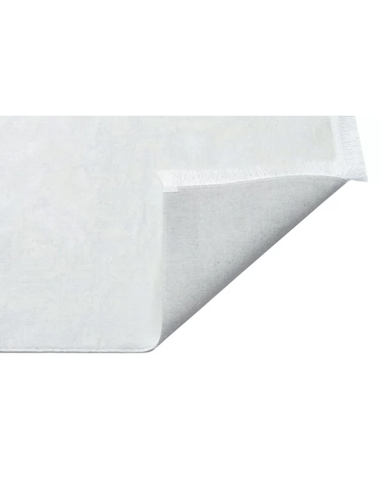 SATEEN HALI 0201 Hav Toz Vermez Yıkanabilir Kaymaz İnce Dokuma Modern Halı