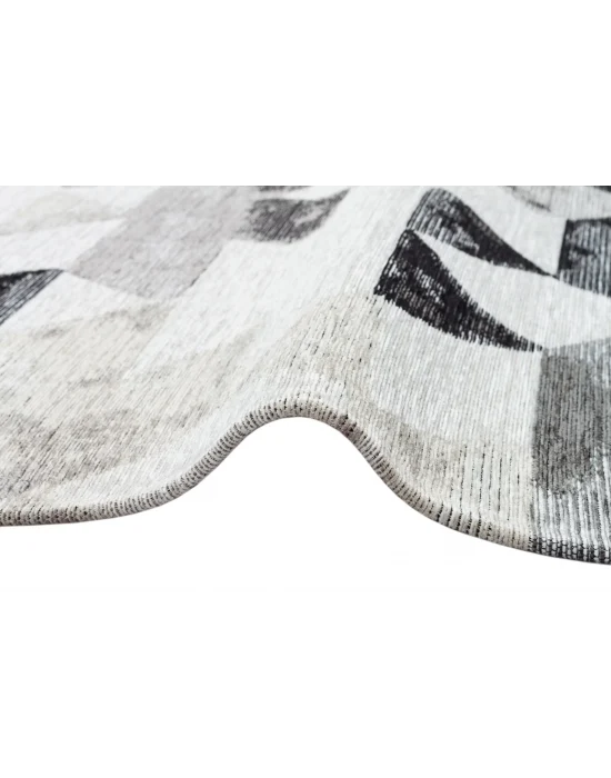 SMART HALI 0505 Kolay Kullanımlı Çok Renkli Modern İnce Dokuma Halı