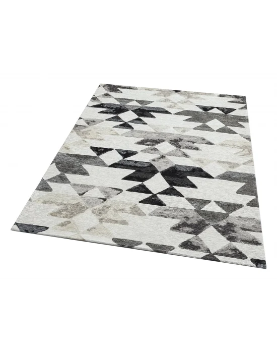 SMART HALI 0505 Kolay Kullanımlı Çok Renkli Modern İnce Dokuma Halı