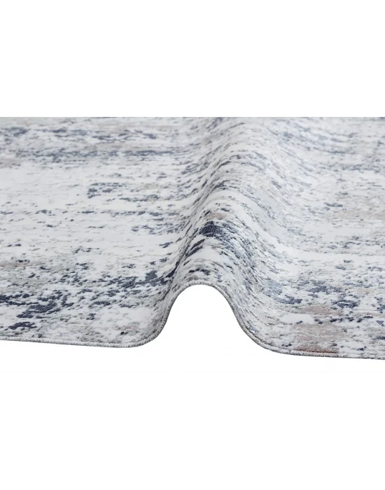 SATEEN HALI 0300 Hav Toz Vermez Yıkanabilir Kaymaz İnce Dokuma Modern Halı