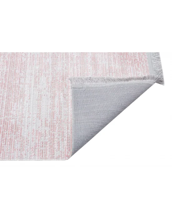 SATEEN HALI 0237 Hav Toz Vermez Yıkanabilir Kaymaz İnce Dokuma Modern Halı