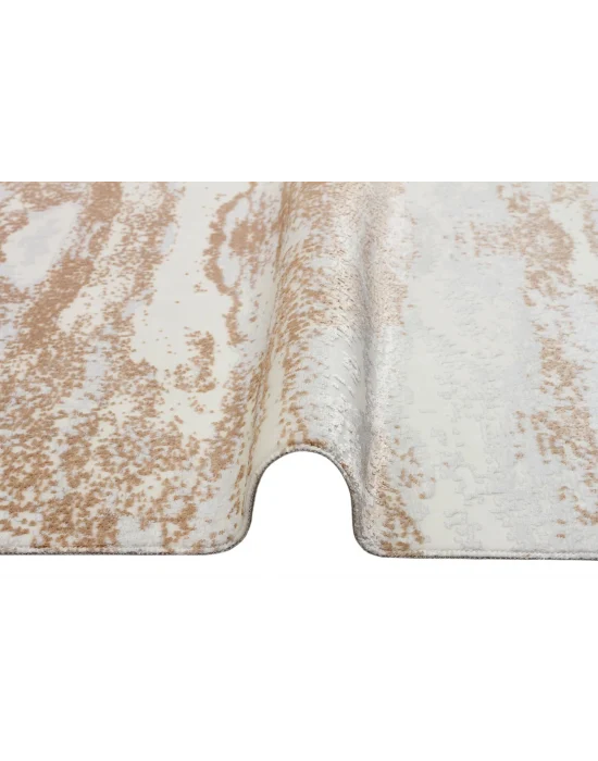 SATEEN HALI 0350 Hav Toz Vermez Yıkanabilir Kaymaz İnce Dokuma Modern Halı