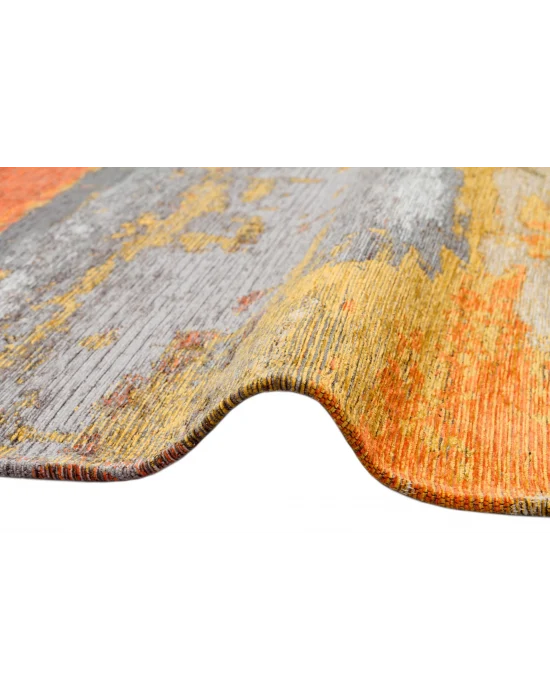 SMART HALI 0257 Kolay Kullanımlı Çok Renkli Modern İnce Dokuma Halı