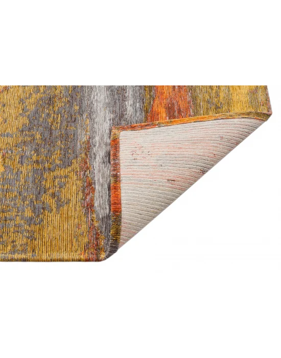 SMART HALI 0257 Kolay Kullanımlı Çok Renkli Modern İnce Dokuma Halı