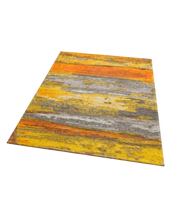 SMART HALI 0257 Kolay Kullanımlı Çok Renkli Modern İnce Dokuma Halı