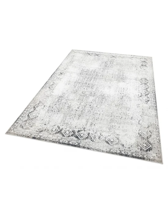 VERONA HALI 0171 Kolay Kullanımlı Yumuşak İpeksi Tuşeli Yüksek Alçak Oymalı Modern İnce Makine Halısı